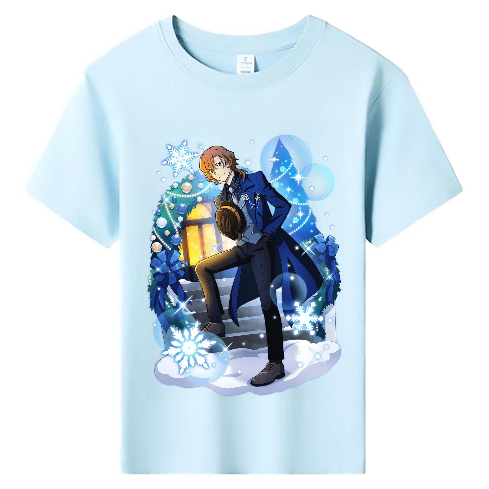 （画像用） 文豪ストレイドッグス Bungo Stray Dogs 綿100％キッズTシャツ（フロントプリント）